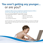 HealthCenter Health Risk Assessment Campaign Poster